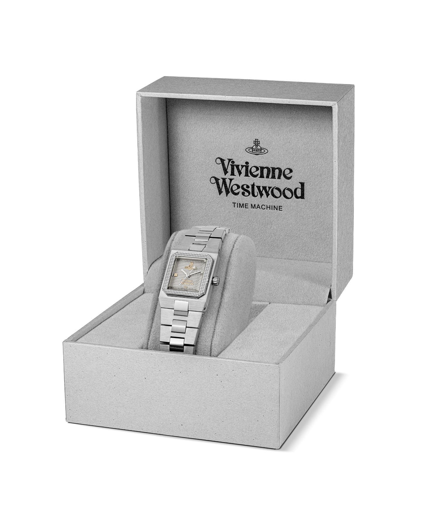 Vivienne Westwood The Brunswick 24mm Silver Strap Watch