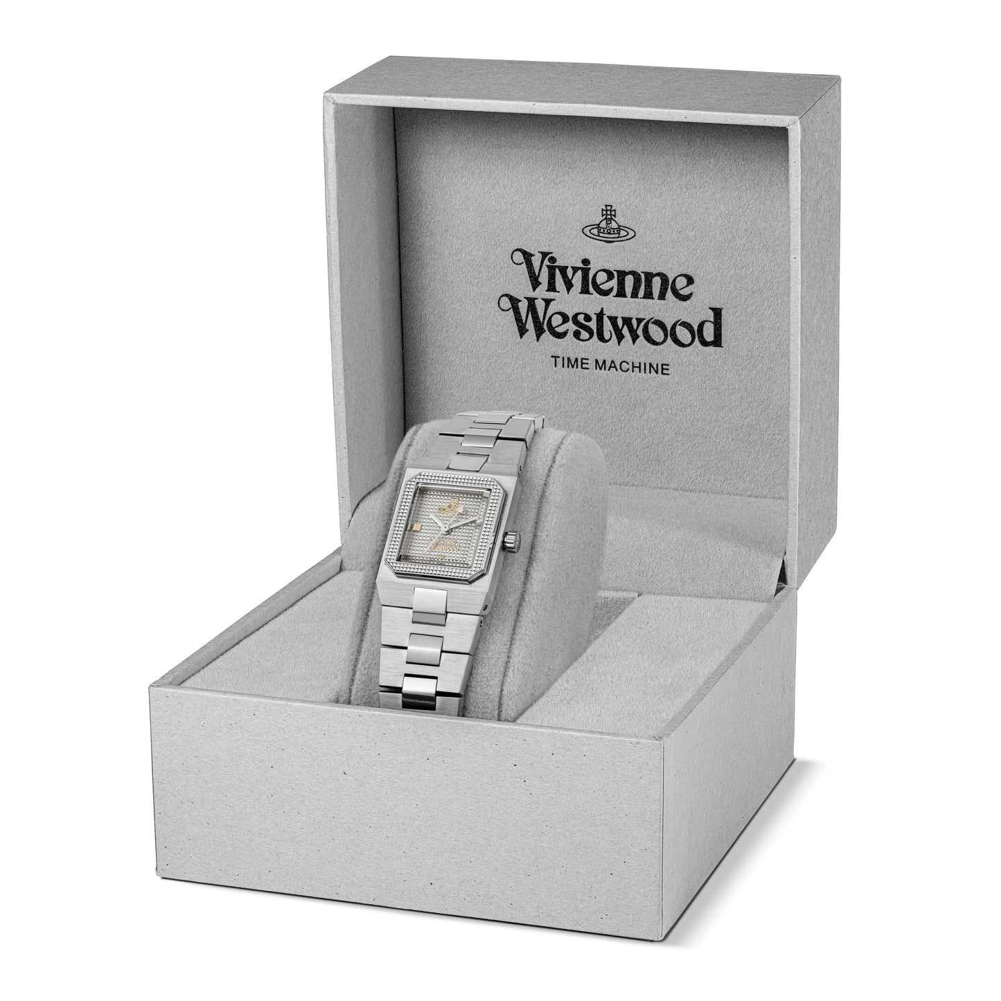 Vivienne Westwood The Brunswick 24mm Silver Strap Watch