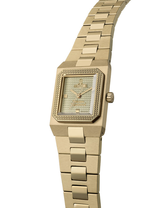 Vivienne Westwood The Brunswick 24mm Gold Strap Watch