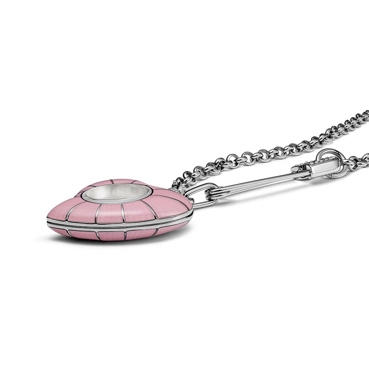 Vivienne Westwood Heart Pendant 32mm Pink Watch