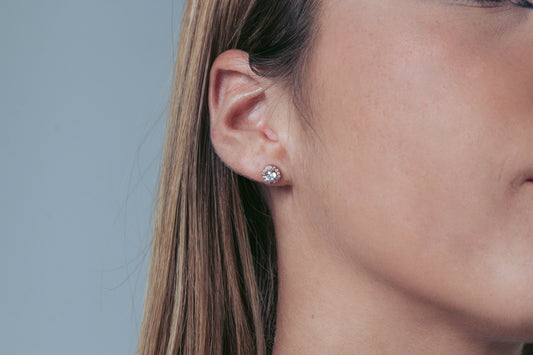 PETITE ROSE GOLD EARRINGS