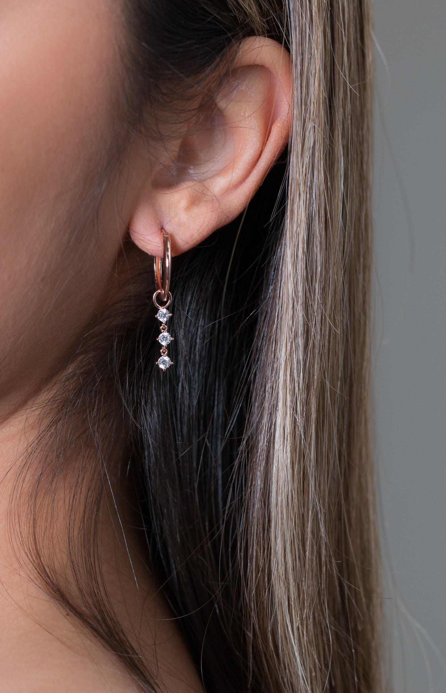 SUMMER SORBET MATCHA MAGIC EARRINGS ROSE GOLD