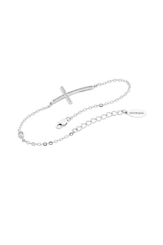 GEORGINI CROSS BRACELET
