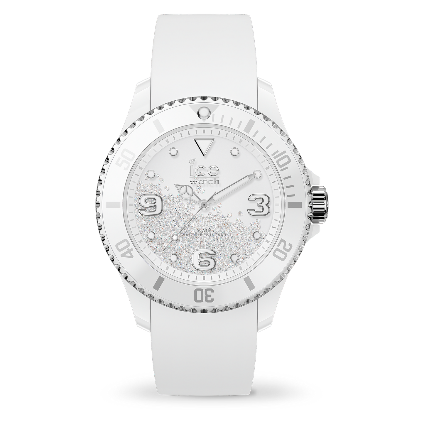 ICE crystal - White silver - Smooth