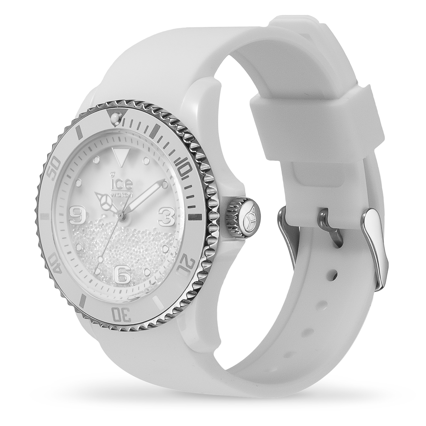 ICE crystal - White silver - Smooth