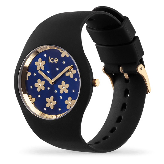 ICE flower - Precious deep blue