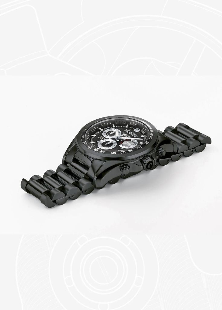 Roamer Rockshell Mark III Chrono Black Watch