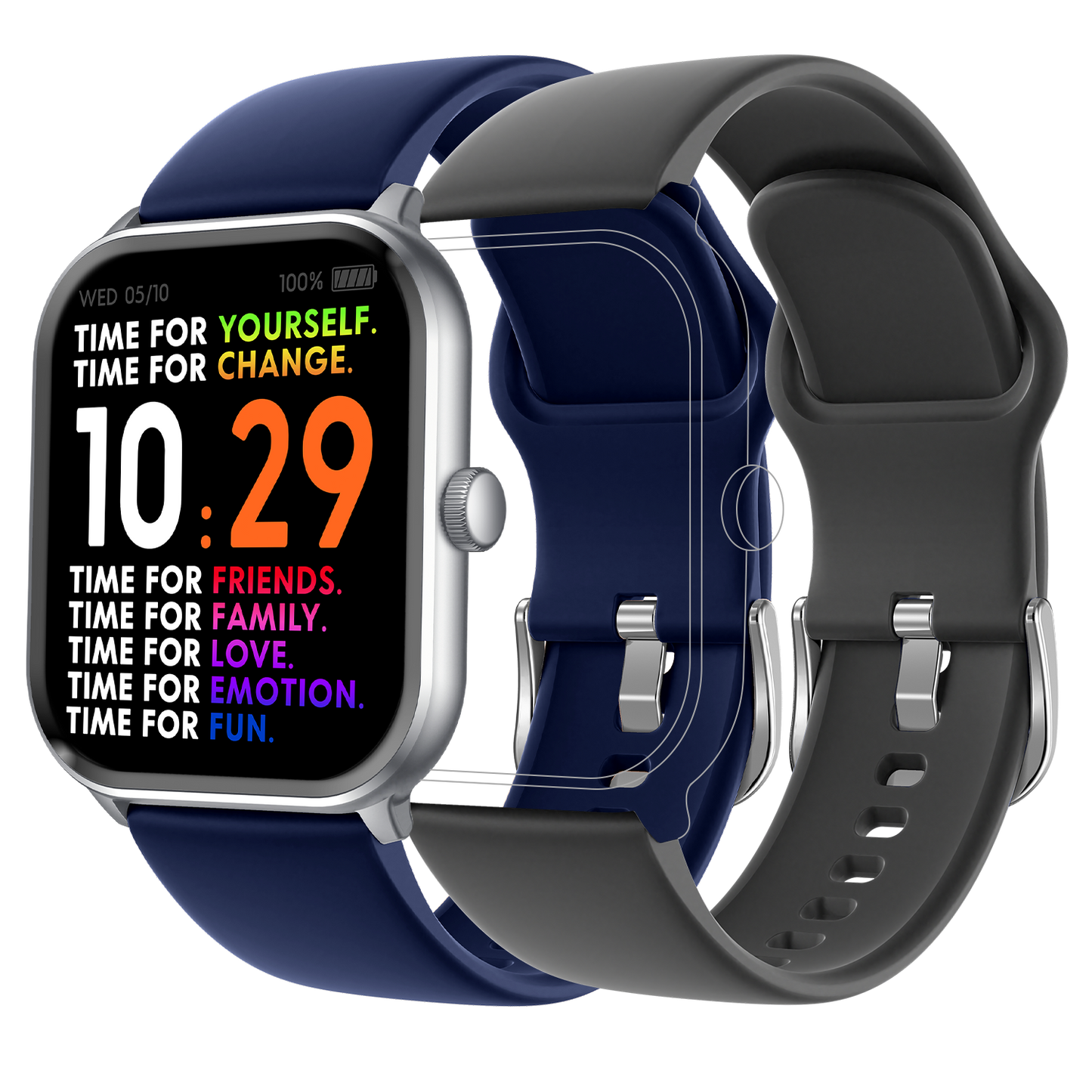 ICE smart one - Silver Black Navy