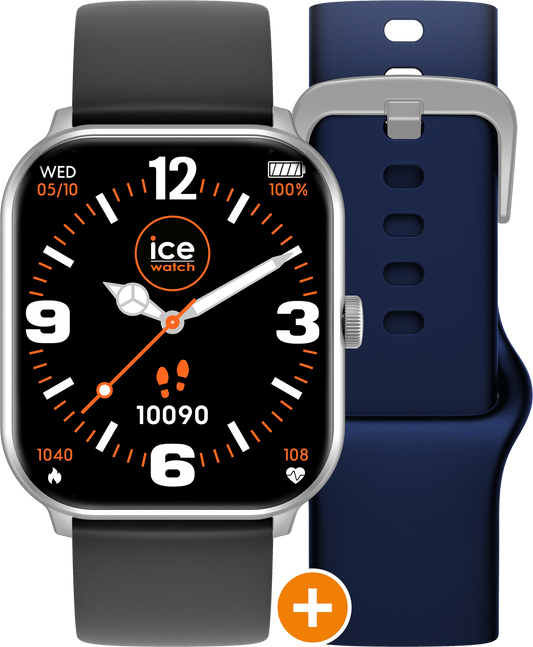 ICE smart one - Silver Black Navy