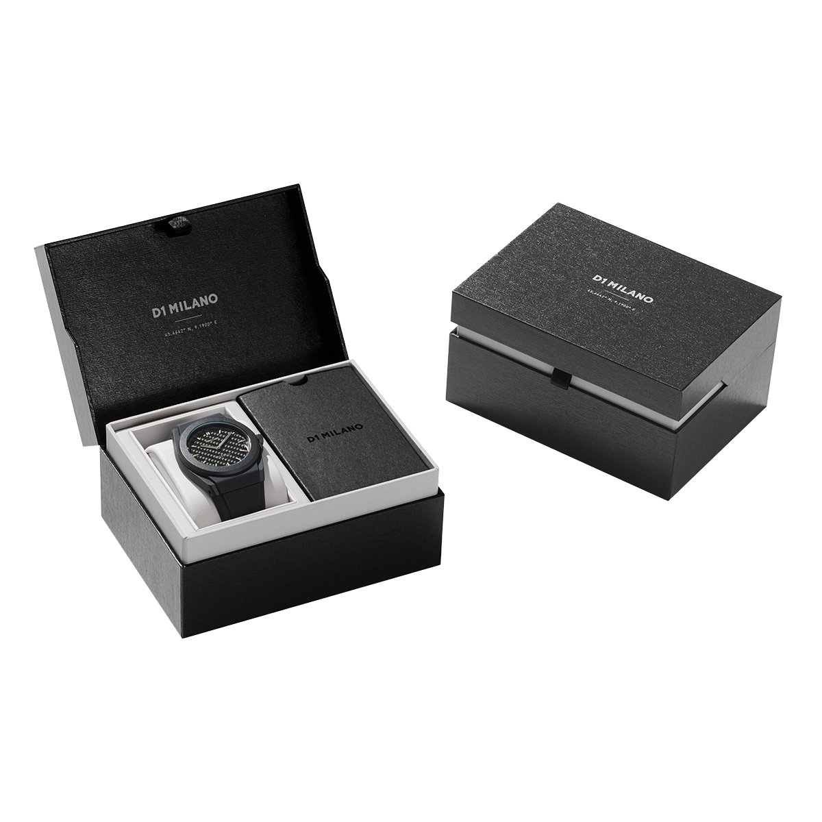 D1 Milano Carbonlite Carbon 40.5mm Watch