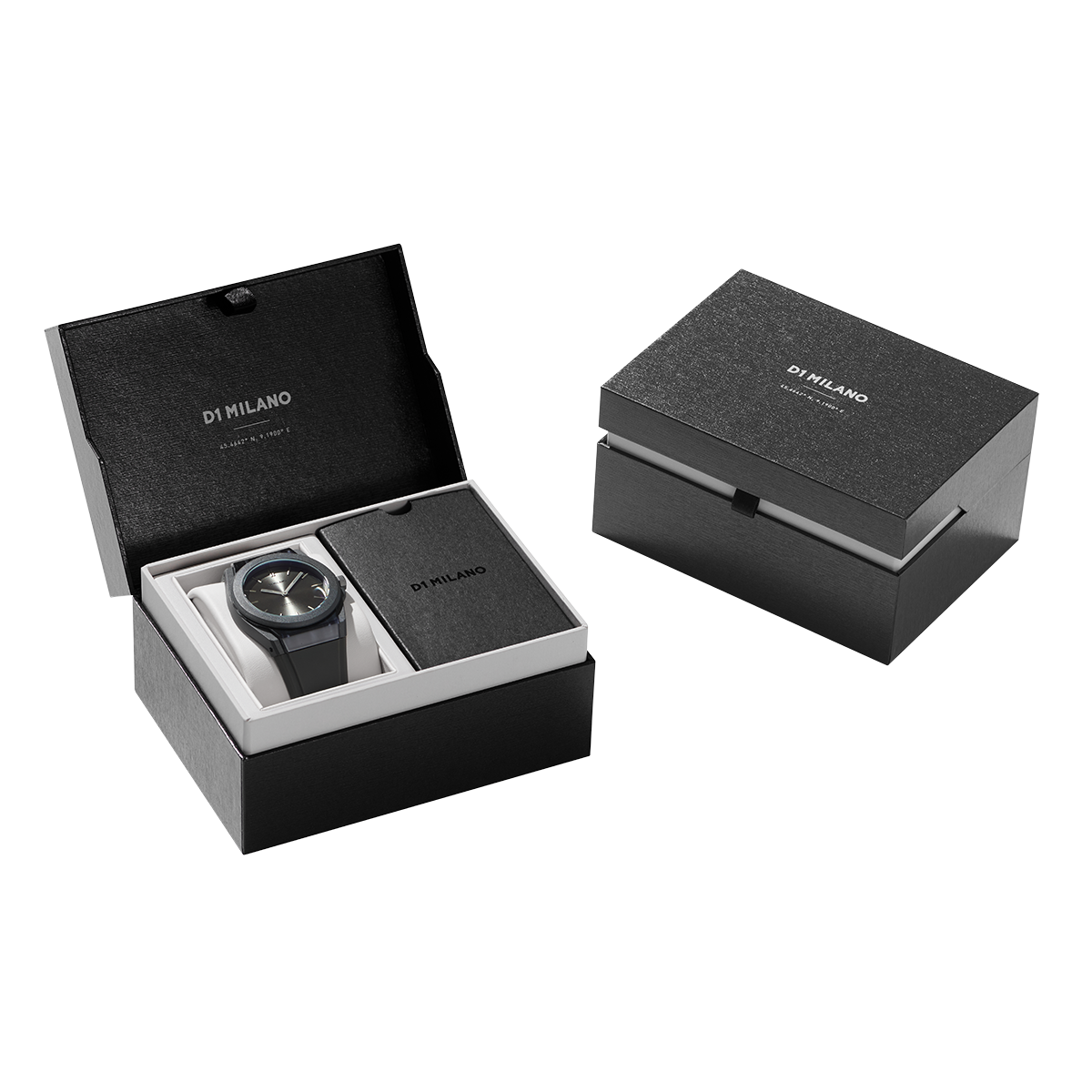 D1 Milano Carbonlite Grey 40.5mm Watch