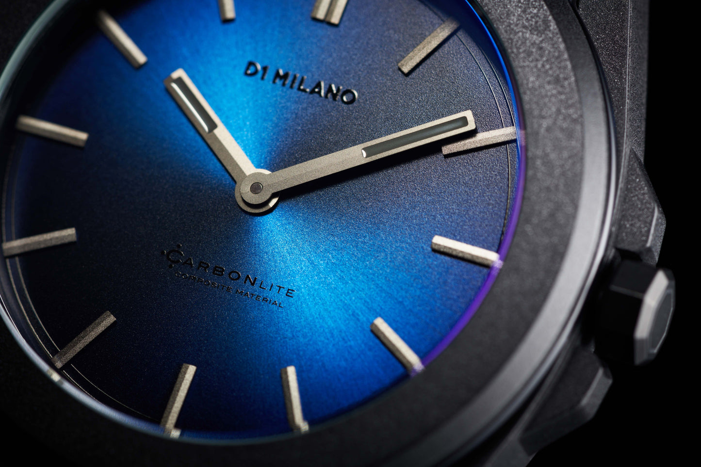 D1 Milano Carbonlite Blue 40.5mm Watch