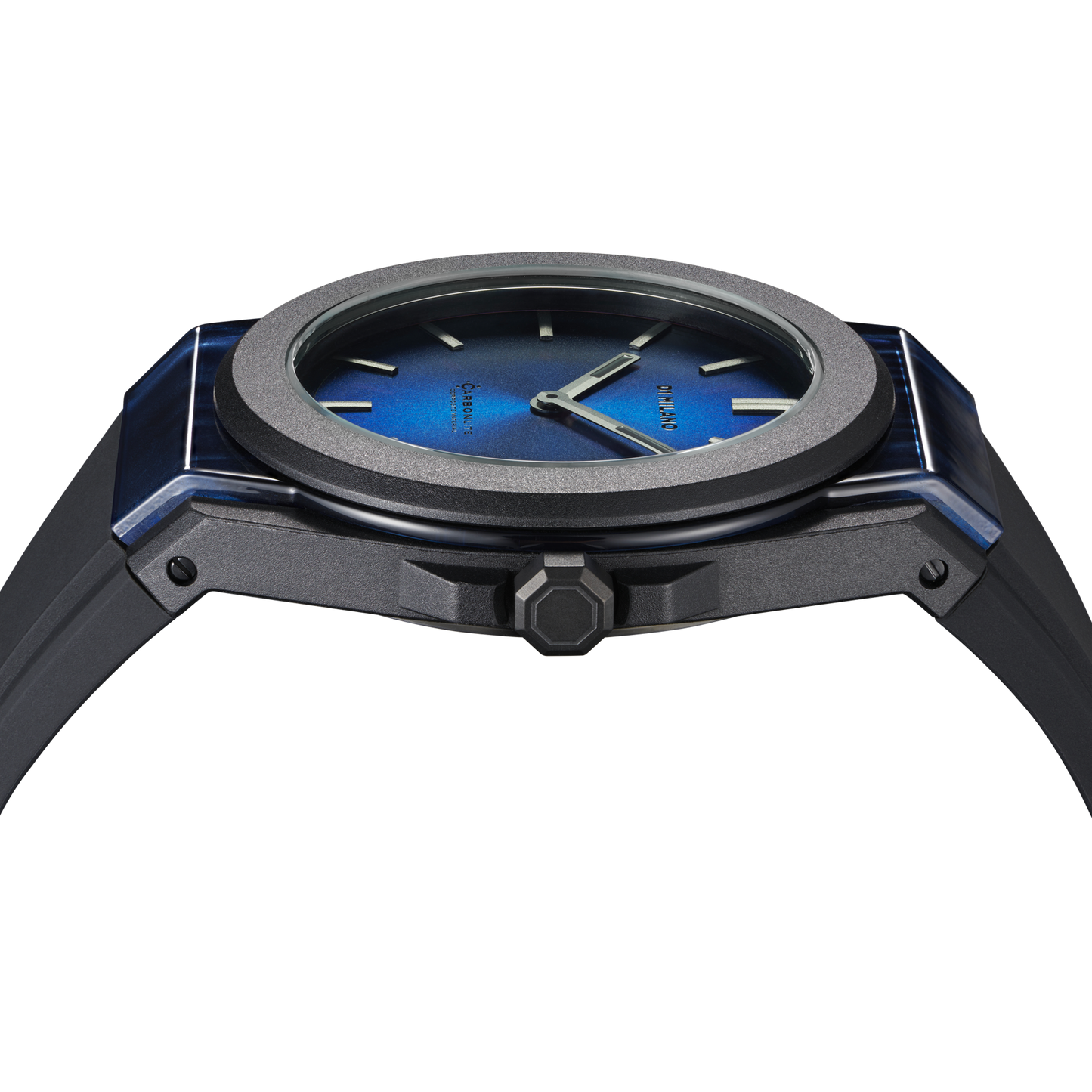 D1 Milano Carbonlite Blue 40.5mm Watch