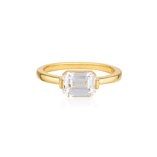 GEORGINI EMILIO GOLD HOOP RINGS