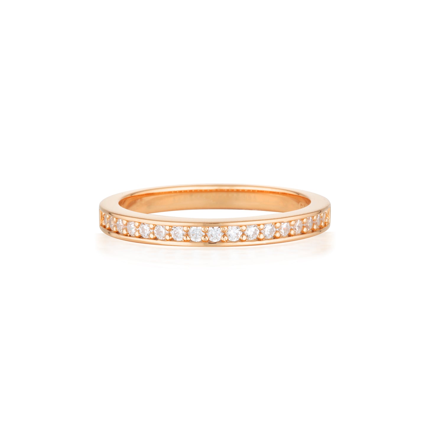 GEORGINI STELLAR LIGHTS ROSE GOLD EOS RING