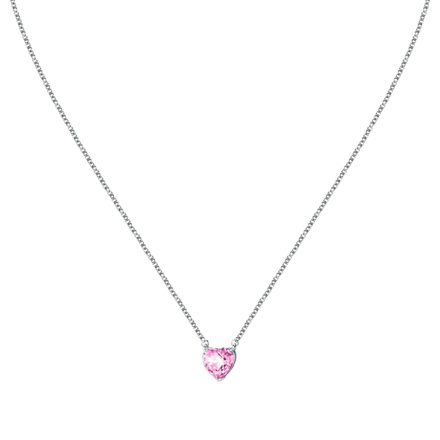 Chiara Ferragni Diamond Heart Silver Fairytale Pendant