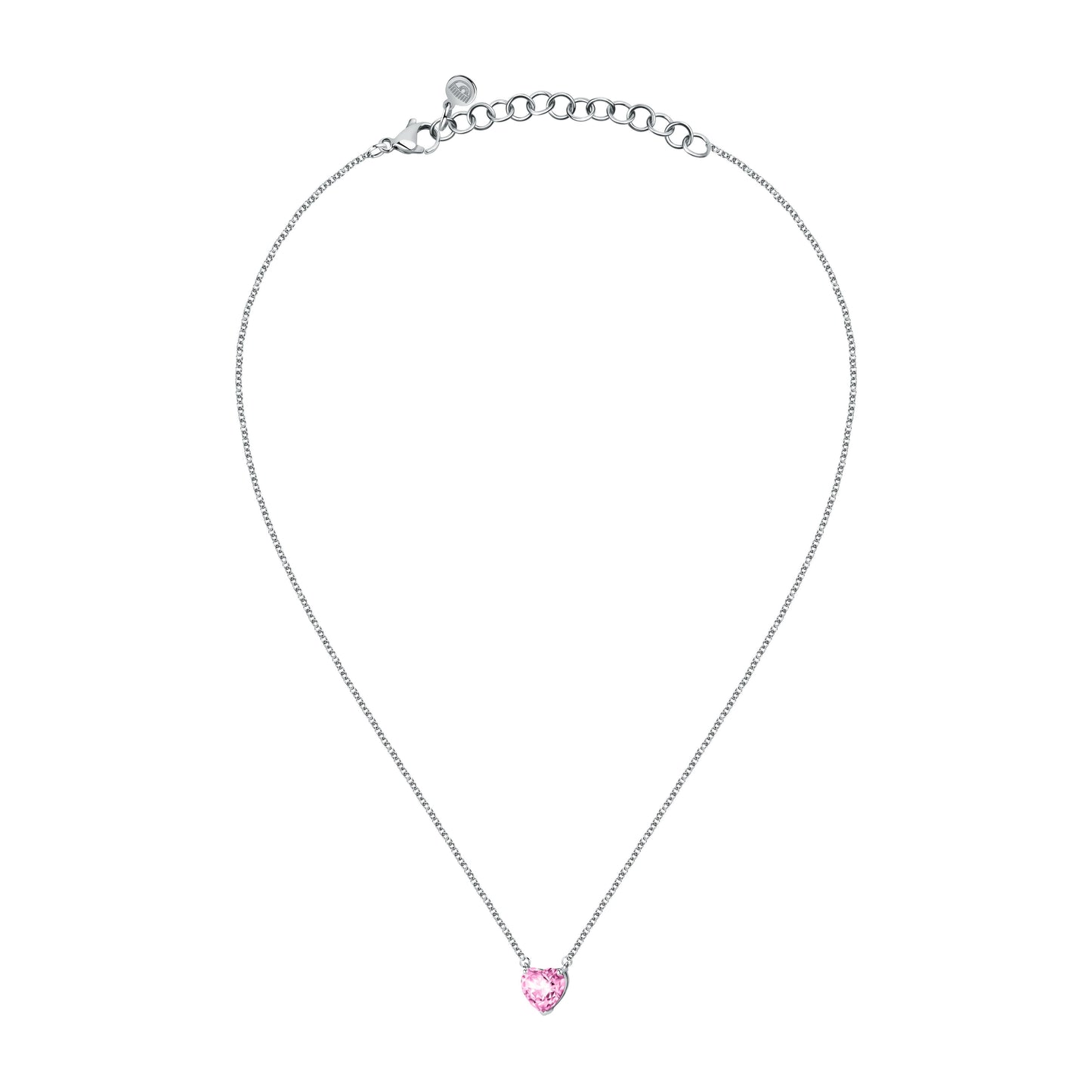 Chiara Ferragni Diamond Heart Silver Fairytale Pendant