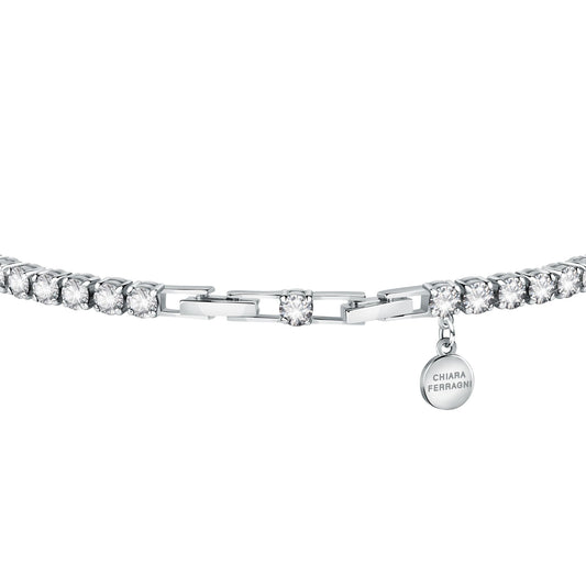 Chiara Ferragni Diamond Heart White and Fairytale Tennis Bracelet
