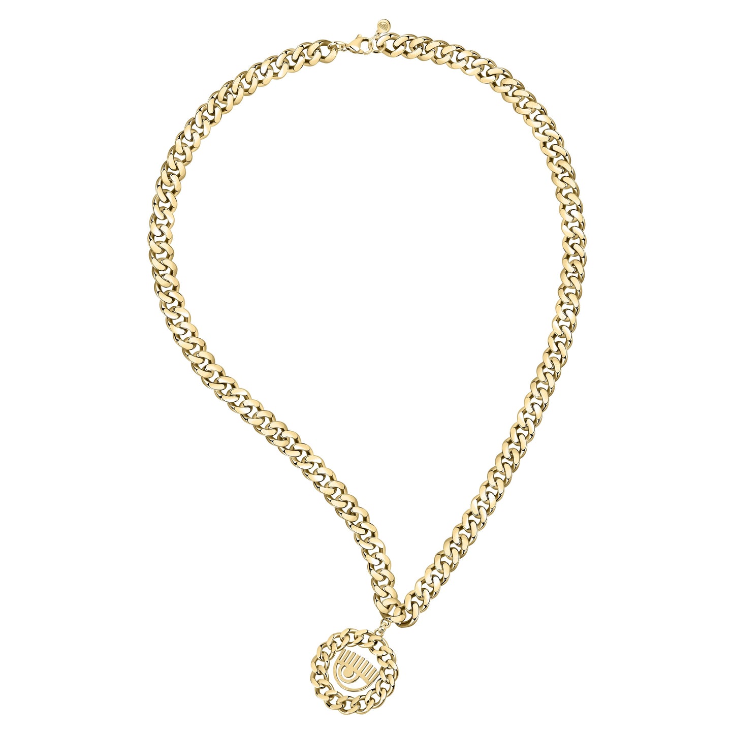 Chiara Ferragni Chain Collection Gold Eye Pendant