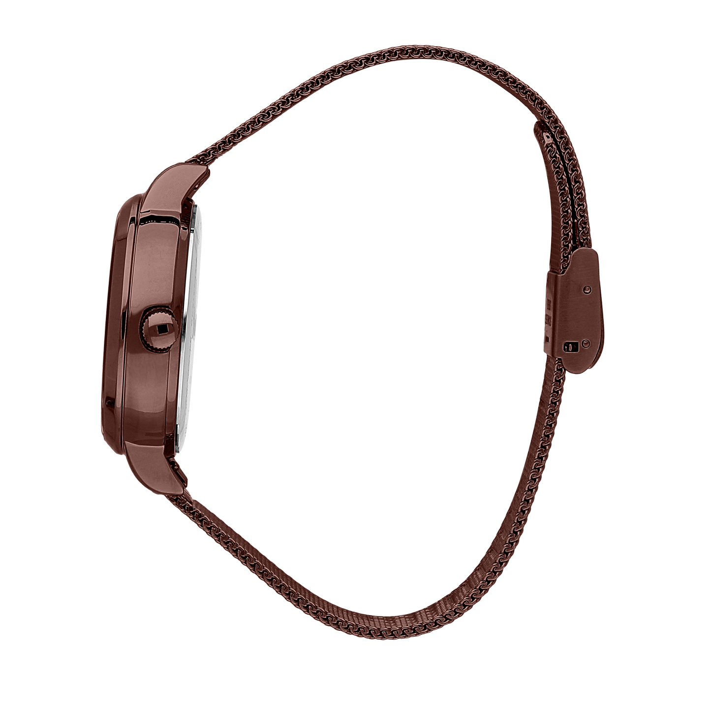 Oui&Me Fleurette Real Flowers 34mm Burgundy Watch