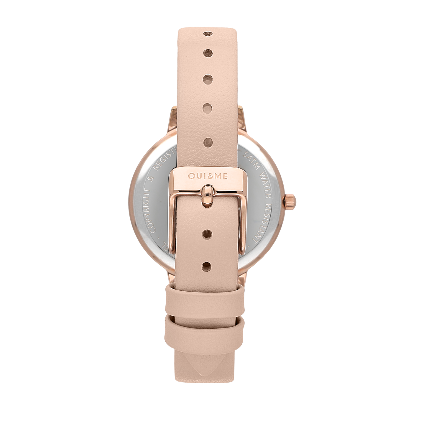 Oui&Me Fleurette Real Flowers 34mm Floral Rose Watch