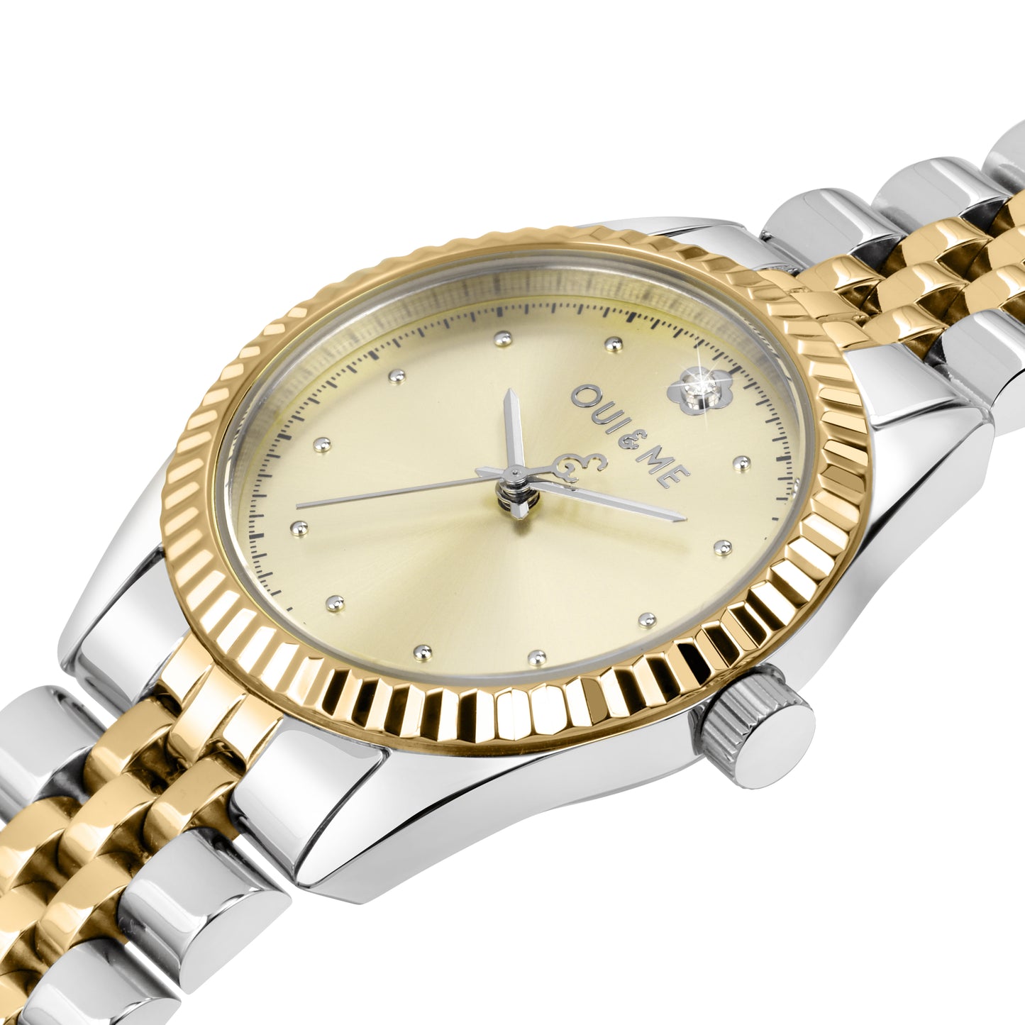 Oui&Me Coquette 30mm Two Tone Champagne Watch