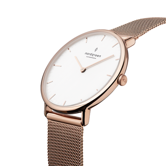 Nordgreen Women's Native 28mm Rose Gold Watch