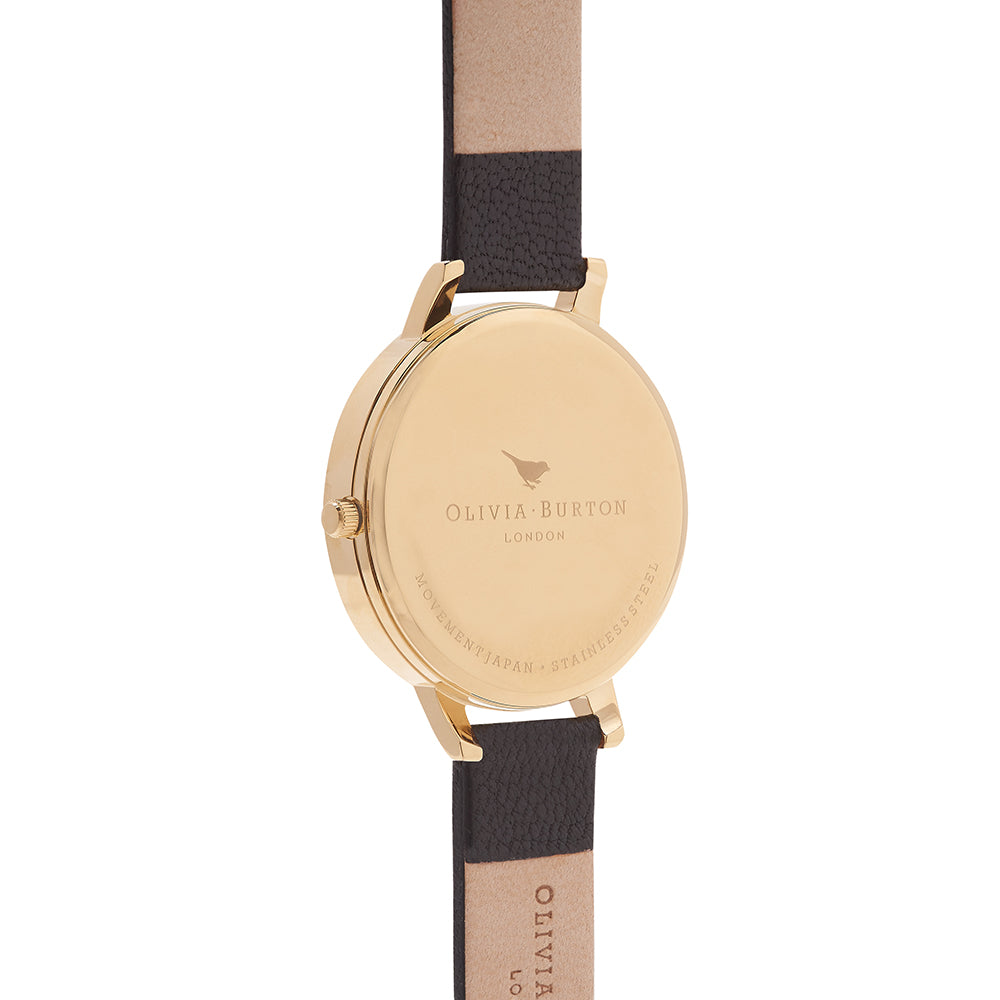 Olivia Burton Big Dial Black Watch