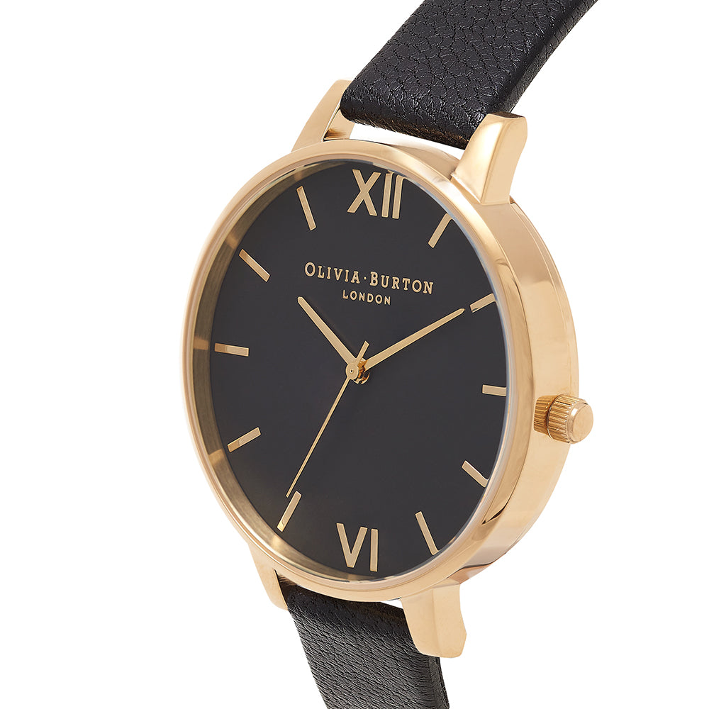 Olivia Burton Big Dial Black Watch