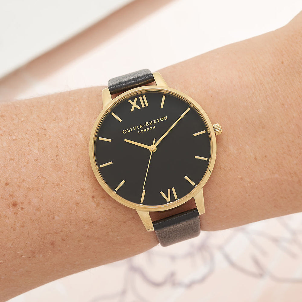 Olivia Burton Big Dial Black Watch