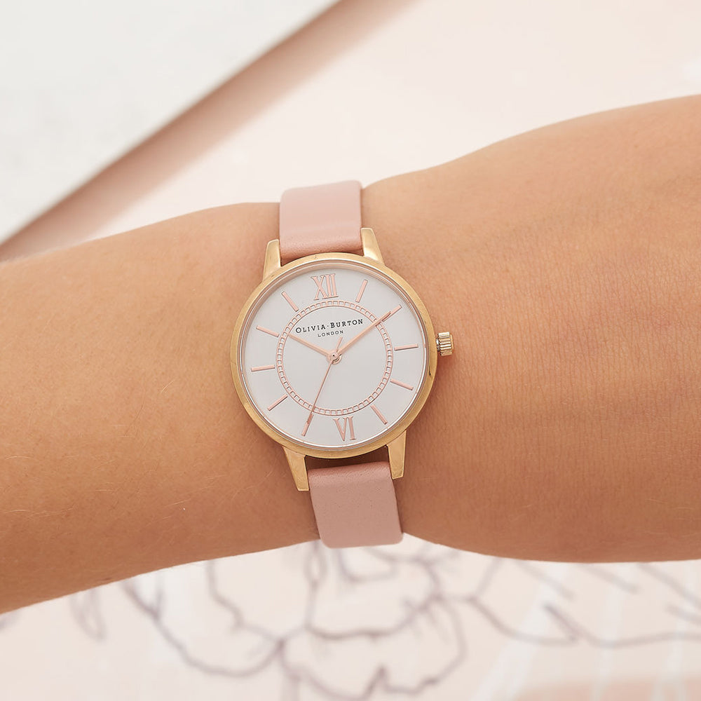 Olivia burton wonderland outlet silver and rose gold