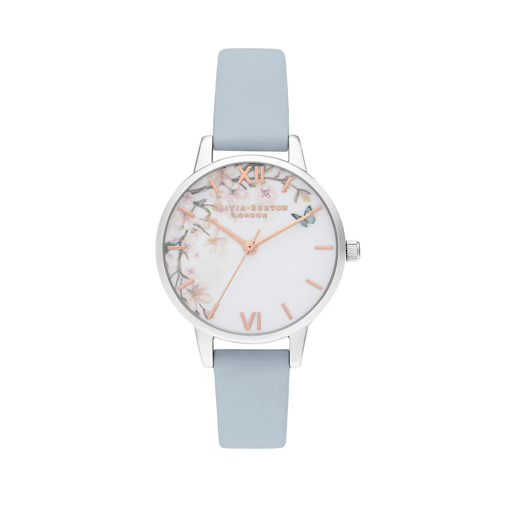 Olivia Burton Pretty Blossom Silver Watch