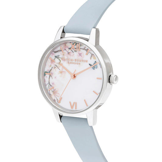 Olivia Burton Pretty Blossom Silver Watch