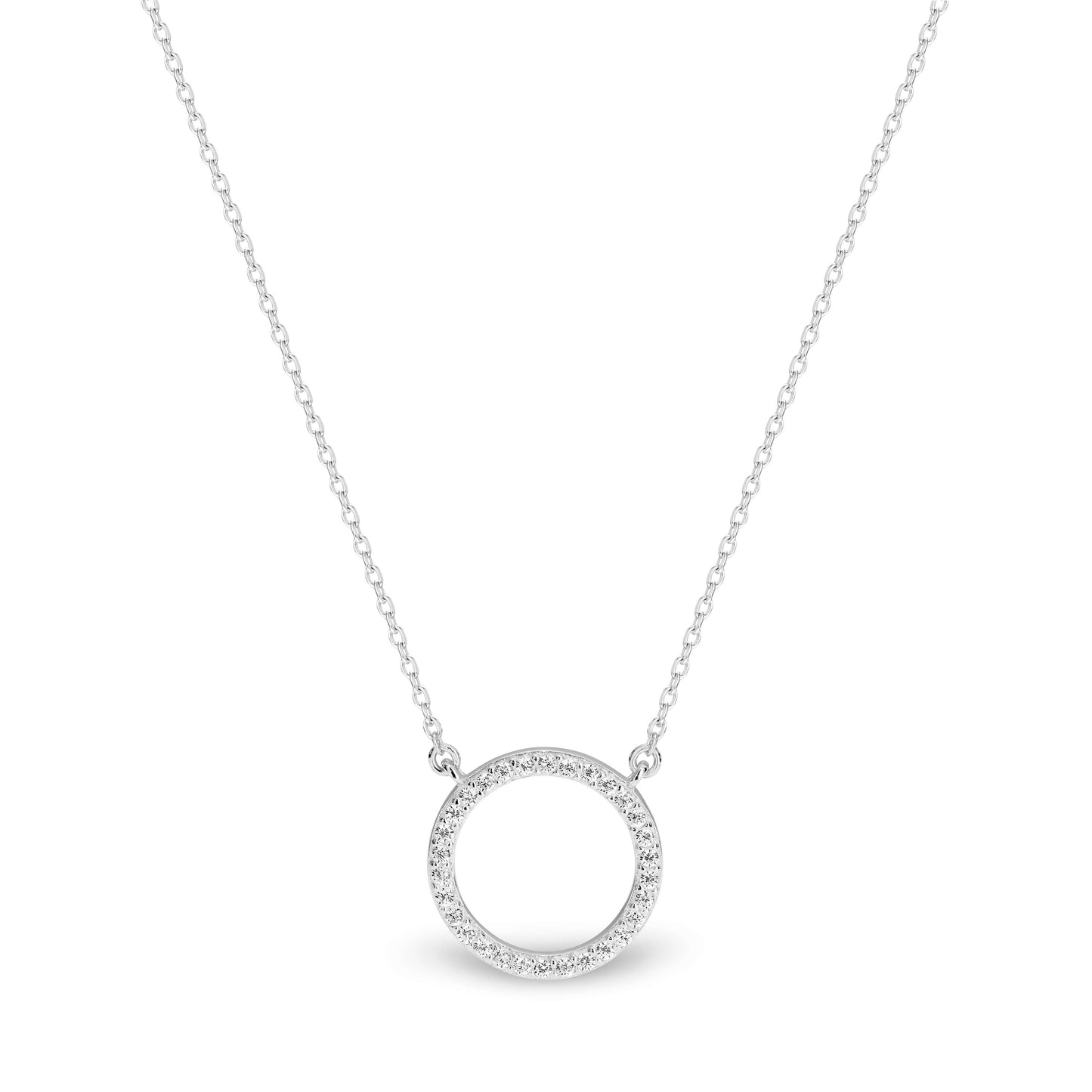 GEORGINI ARA RHODIUM PENDANT