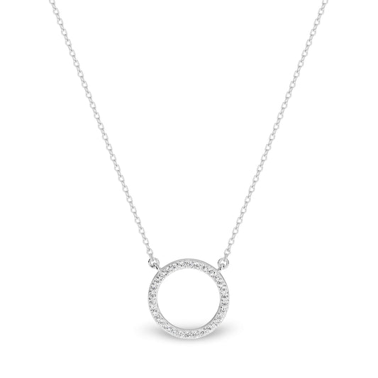 GEORGINI ARA RHODIUM PENDANT