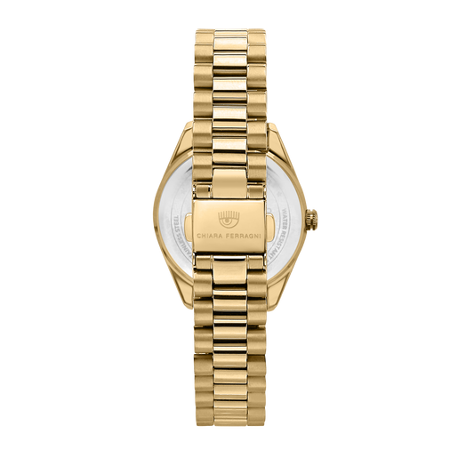 Chiara Ferragni Everyday Gold Glitter 32mm Watch