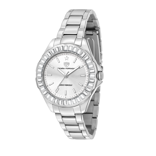 Chiara Ferragni Sport Silver 36mm Watch