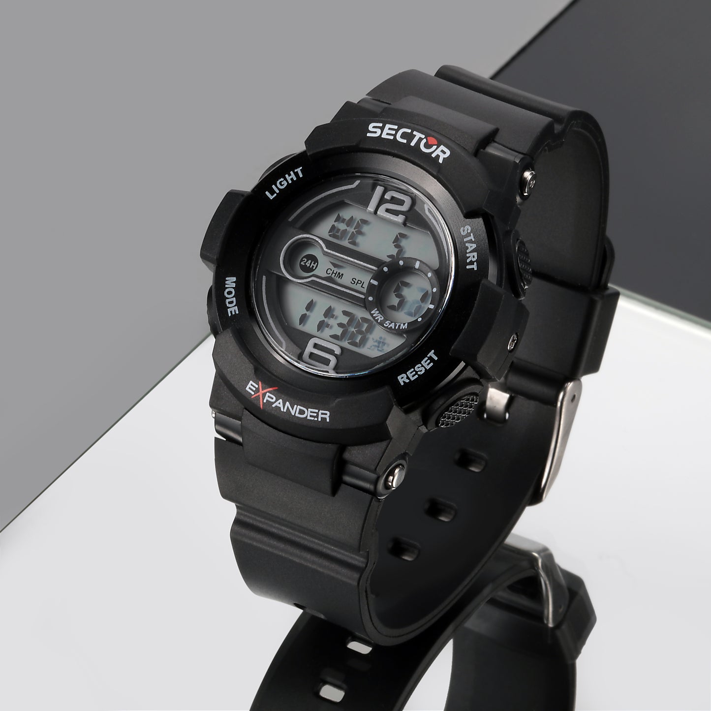 Sector EX-16 Black Digital Watch