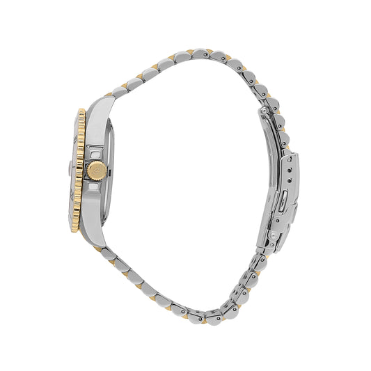 Philip Caribe Swiss Made Diving Two Tone Ladies Automatic Watch