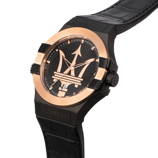 Maserati Potenza 42mm Gold Watch