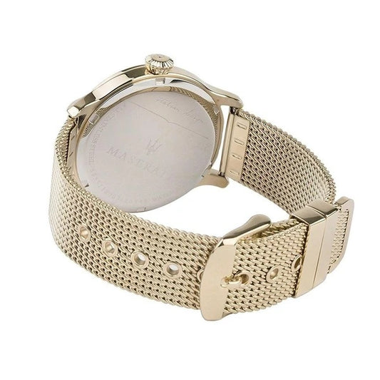 Maserati Epoca 42mm Gold Mesh Watch