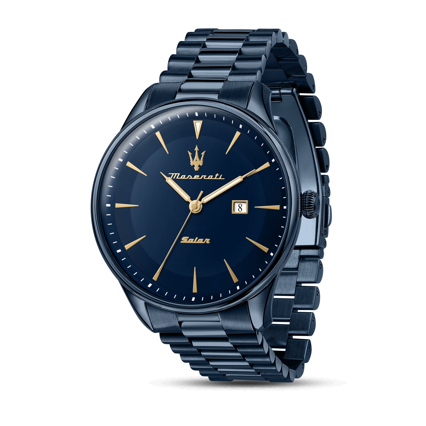 Maserati Tradizione Solar Blue 45mm Watch