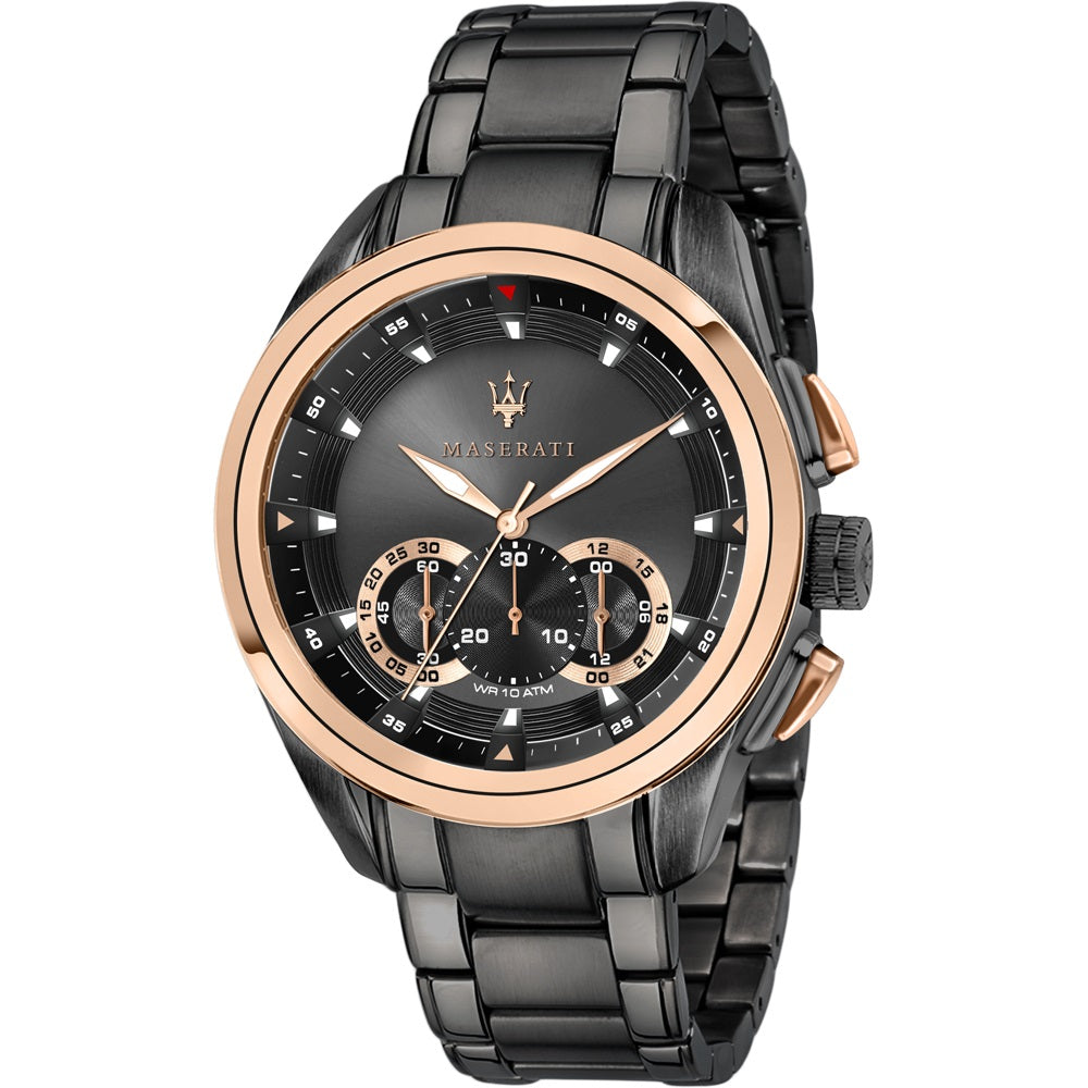 Maserati Traguardo 45mm Gun Metal Watch