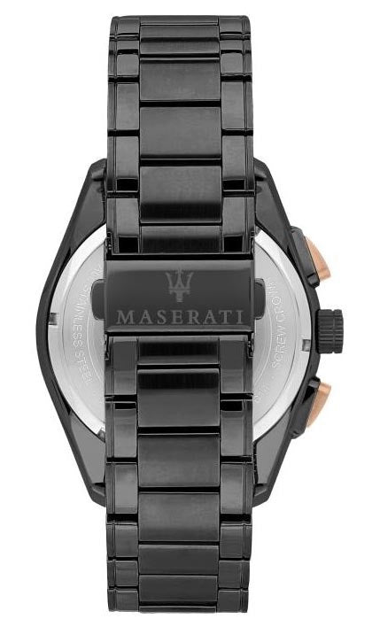 Maserati Traguardo 45mm Gun Metal Watch