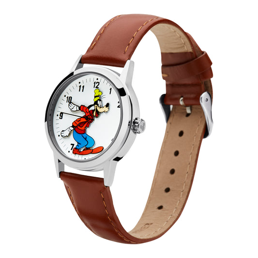 Disney Bold Goofy 35mm Brown Watch