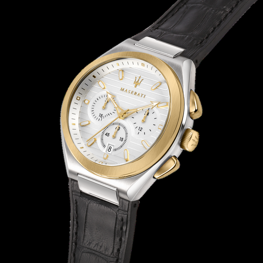 Maserati Triconic 43mm Black Watch