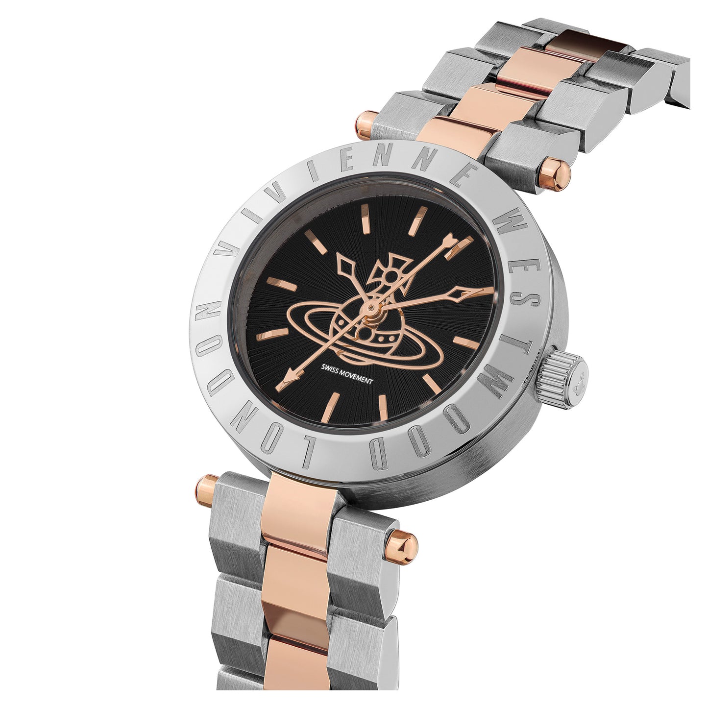 Vivienne Westwood Westbourne Orb Watch Black Dial