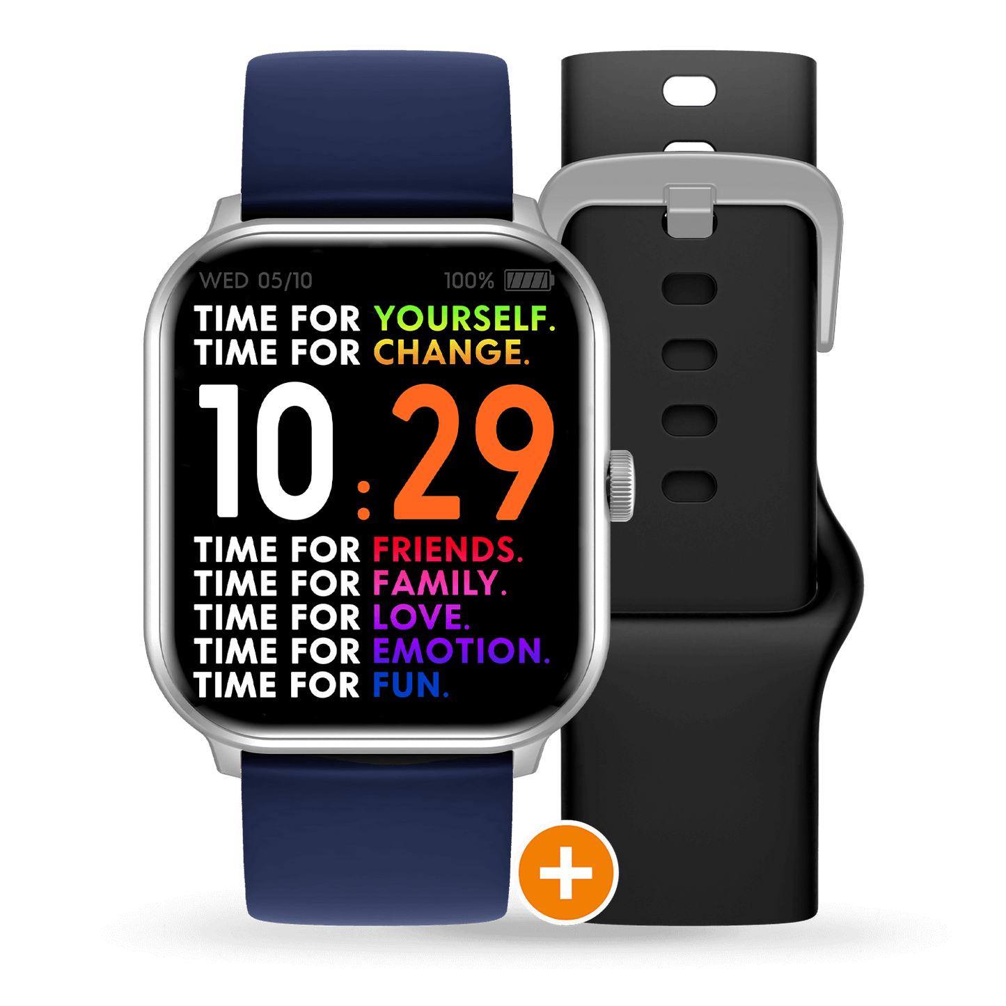 ICE smart one - Silver Black Navy