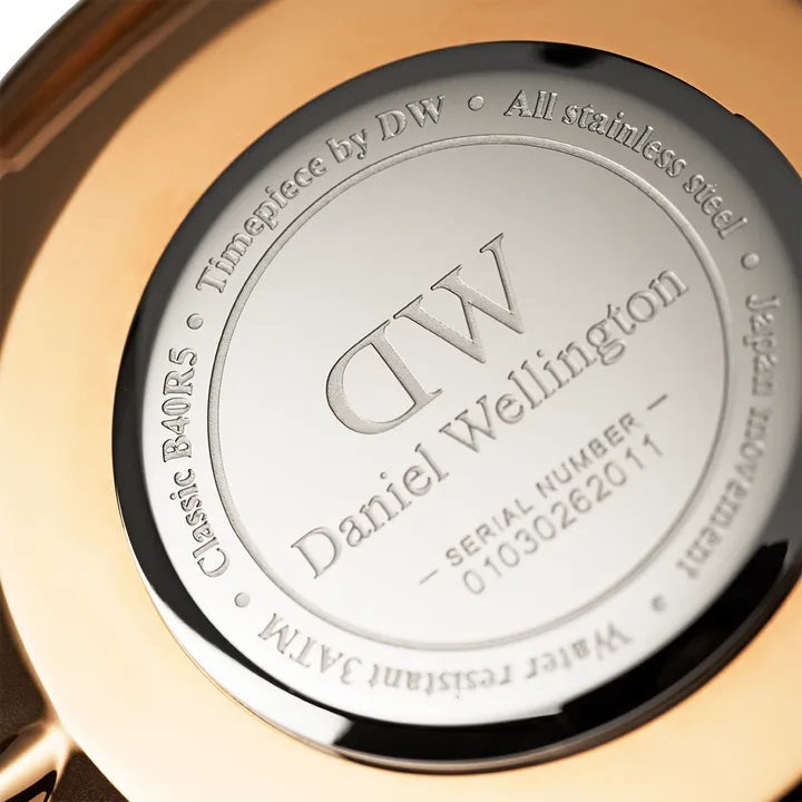 Daniel Wellington 36mm Classic Bristol Rose Gold Watch Wotch
