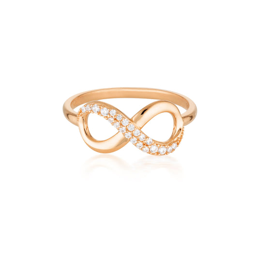 GEORGINI FOREVER INFINITY RING - ROSE GOLD